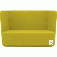 Canapé Softline Basket- 2 places - Feld Jaune, Standard