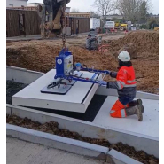 Palonnier à  ventouses pour la manutention de dalles préfa  CMU 2 Tonnes_2