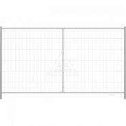 Profi P - Grille de chantier Schake - Clôture mobile galvanisée à chaud, cadre tubulaire 3,50m x 2,00m_2