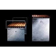 Table publique Birka réf 8003221 - Hags - Montage en 1h, dimensions 1760x490x720 mm_2