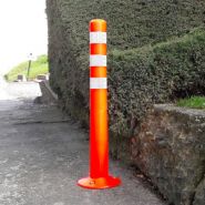 Balise Flex85 - potelet à mémoire de forme - Varina S.A. - H750mm - film classe 1 - haute résistance mécanique_2