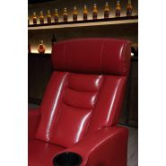 LS-801G - Fauteuil de cinéma vintage Linsen Seating avec porte-gobelets et support lombaire_2
