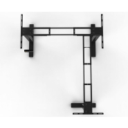 Piètement motorisé pour bureau assis debout avec hauteur réglable 65 à 130 cm - 3 moteurs - charge 150 kg - CORNERDESK_2