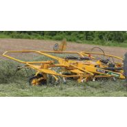 Faneuse TE250 Vermeer - Largeur de fanage 7,6 m - Dents doubles en crochet et système hydraulique_2