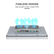 Panel PC industriel fanless 17,3 pouces Full HD - Intel Celeron J1900 - EVI-J173WAC_2