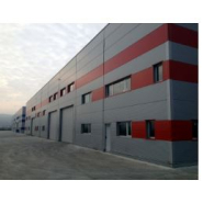 Hangar de stockage industriel - structure métallique en acier et bardages métalliques - Cualimetal_2
