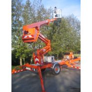 Système de nacelle avec pieds de support hydrauliques