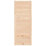 Vidaxl porte de grange 80x1,8x204,5 cm bois massif de pin 824613_2
