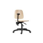 Fauteuil de bureau ergonomique en bois - Caray - base Ø62 cm - dossier réglable_2