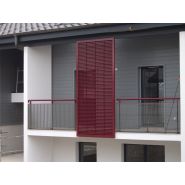 Caillebotis à lames inclinées fabrication sur-mesure_2