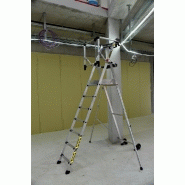 Plate-forme individuelle roulante Masterguard - 7 marches à hauteur fixe - sans stabilisateur_2