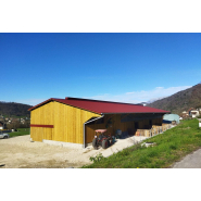 Bâtiment pour chèvres modulaire et durable en bois - Sur mesure selon vos besoins agricoles - ROINE_2