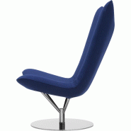 Fauteuil Lounge Angel- Softline - Bleu marine_2
