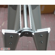 Paire de rampes pliantes E-stahl 30020-110F, 30020-160F, 30020-210F, 30020-260F, 30020-310F - aluminium anodisé, surface antidérapante, jusqu'à 350 kg_2