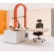 Bureau de direction Gravity - Design minimaliste et réglage en hauteur électrique_2