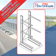 Cantilever neuf simple face - Pour le stockage de véhicules - Configurable sur-mesure_2