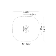 Équipement de fitness extérieur - Gym Air Skier - 8054657 - Hags - Tonification et entraînement à faible impact_2
