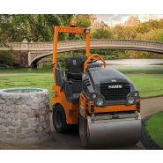 Hd 12 vt rouleau compresseur tandem - hamm - poids 2595 kg_2