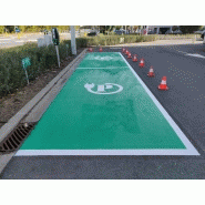 Marquage au sol Rollplast - peinture très antidérapante et durable - séchage rapide 10 min_3