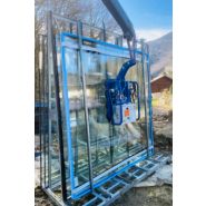 Palonnier à ventouses ultra compact pour la pose de vitrages - Capacité jusqu'à 400 kg - En vente ou en location_2