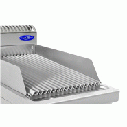Grill gaz P700 avec poignées à poser 1 brûleur L.400mm AT7G4CM-C Atosa_2