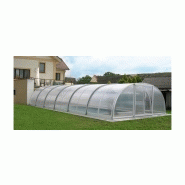 Abri piscine haut Constellation / téléscopique / motorisé / en polycarbonate alvéolaire et aluminium_2