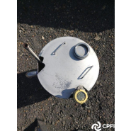 Bac de lancement avec couvercle 90 L - 1300 mm HT - 30 KG - N° ARTICLE : BNC050_2