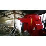 Mélangeuse agricole Jeantil avec turbine de paillage