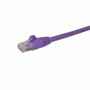 StarTech Cble réseau Cat6 UTP sans crochet de 5 m - Violet_2