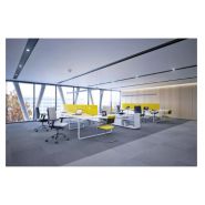 Play&Work - Bureau open space 2 personnes - Design contemporain avec finitions personnalisables et options modulables_2