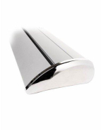 Roll-up Luxe 85x200cm - Référence PE-ROLL-LUXE 85 - Structure aluminium avec pied chromé massif_2