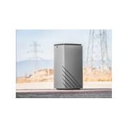 Poubelle publique Up22 - Corbeille Mielek.S - Novatilu - 70 litres - Acier zingué_2