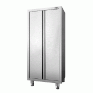 Armoire haute inox P 600 x H 1800 -2 portes battantes - 800_2