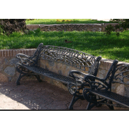 Banc public en fonte ductile UM388 - Traitement Ferrus anticorrosion_2