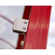 Abri fumeurs voûte 'M' - Ref : 529370.Gpro - Design extérieur avec bardages en verre sécurisé et toiture en polycarbonate_2