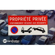 Plaque et panneau propriété privée personnalisé_2