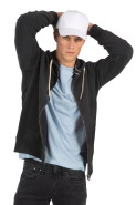 Casquette 5 panneaux Oeko-Tex - K-up - 100% coton peigné avec boucle métallique - Réf: KP133_2