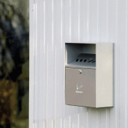 Cendrier argent mural | Bartscher - 860001_2