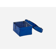 Chariot courrier 2 paniers - Référence : TR152R/2GPA - charge utile 80kg - dimensions 500x510x1000mm_2