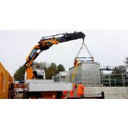Grue auxiliaire BIG 1405 - Effer - pression 370 bar avec système de contrôle électronique PROGRESS_2
