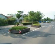 Iberis - Bacs à fleurs rectangulaires Hahn - Dimensions 110x70 et 140x110 cm - Hauteur variable_2