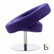 Siège Design en tissu Hello - Softline - Feld Mauve 581_0