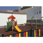 Structure de jeu Modus M JCF19 - Métal thermolaqué et pièces rotomoulées résistantes aux UV_2