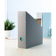 Organiseur pour fichiers de bureau personnalisable - en carton ondulé - impression quadri - livré à plat_2