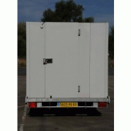 Remorque réfrigérée 17 m3 pour événements ou stockage important