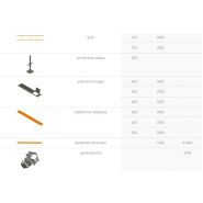 Échafaudage européen démontable DERCONS - diamètre du tuyau 42 mm - acier de haute qualité_2