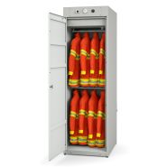 Sèche-armoire par condensation - 8 vestes et pantalons de travail - Structure en acier avec minuterie et lampe à ozone_2