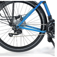 Tandems - Pino Tour Tandem Aluminium avec Moyeu Rohloff 14 vitesses et Freins hydrauliques Shimano XT_2