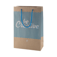 Sac boutique en papier - sur mesure avec poignées en polypropylène - impression offset multicolore - à partir de 500 pièces_2