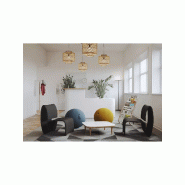 Ballon ergonomique ERGOBALL bleu canard_2